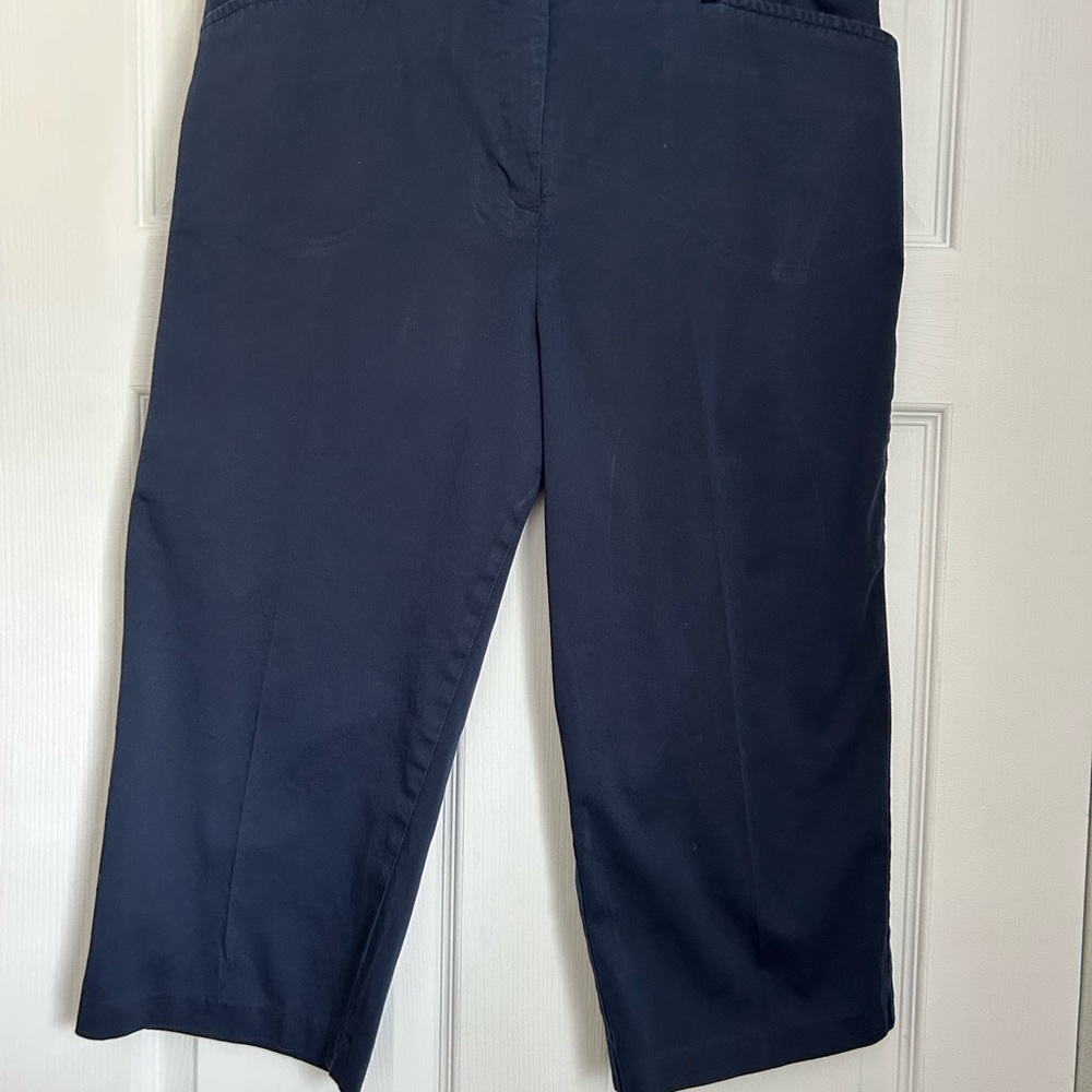 212 Collection Women's Dark Blue Capris